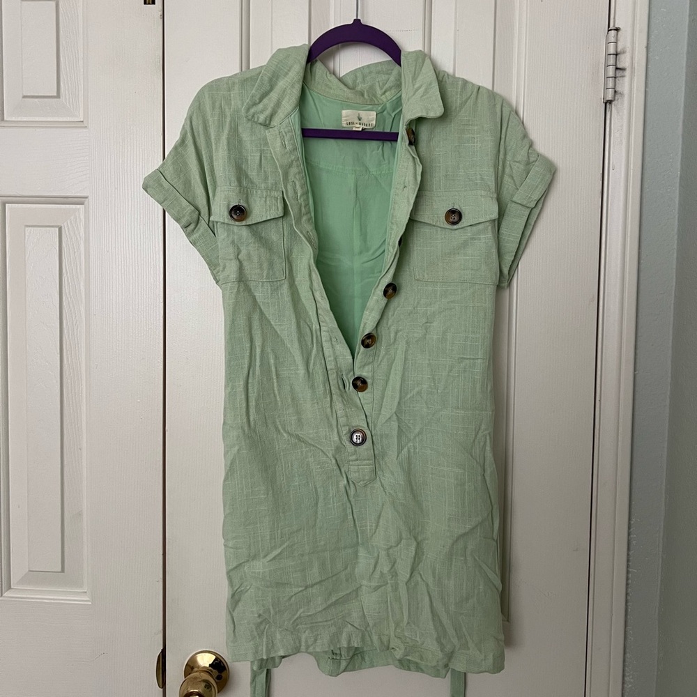 Lost + Wonder Mini Wrap Dress